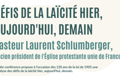 Conférence : La laïcité, un regard protestant